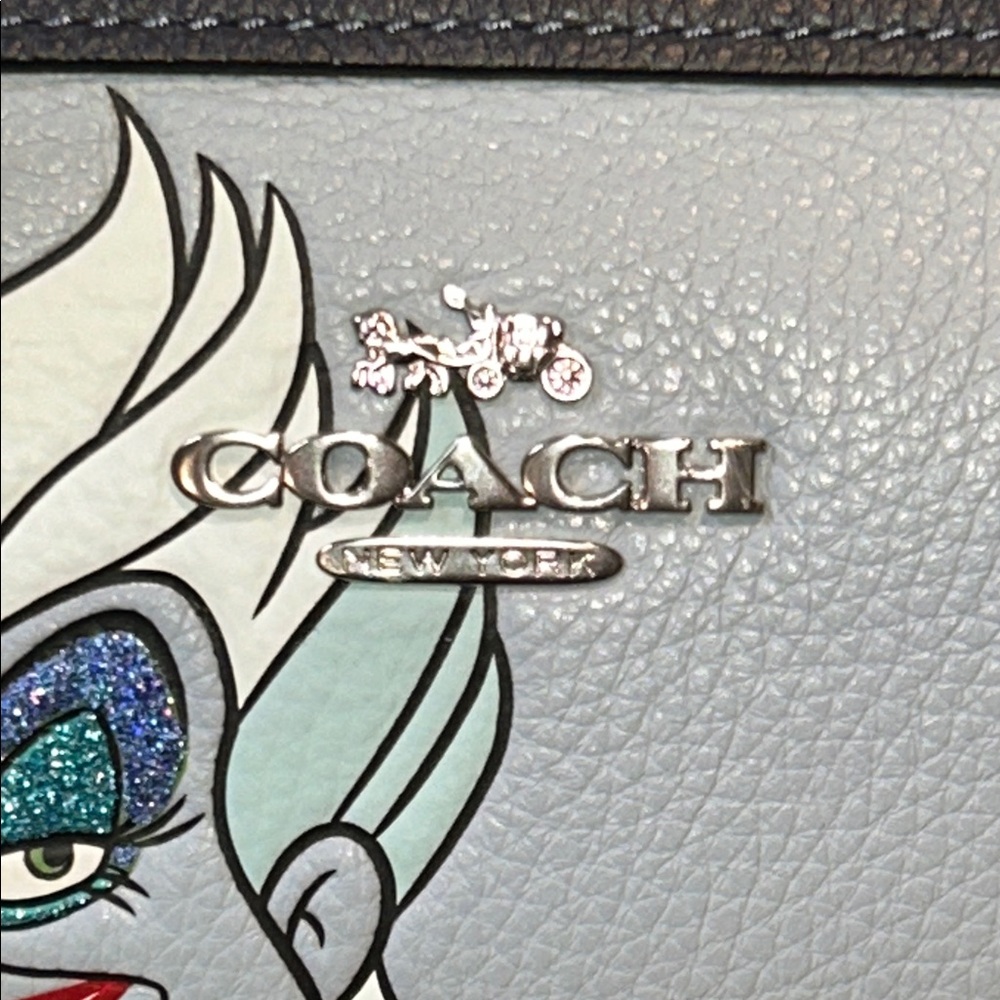 Coach Disney x Coach Rowan NWT Satchel with Ursula Motif - Picture 5 of 15